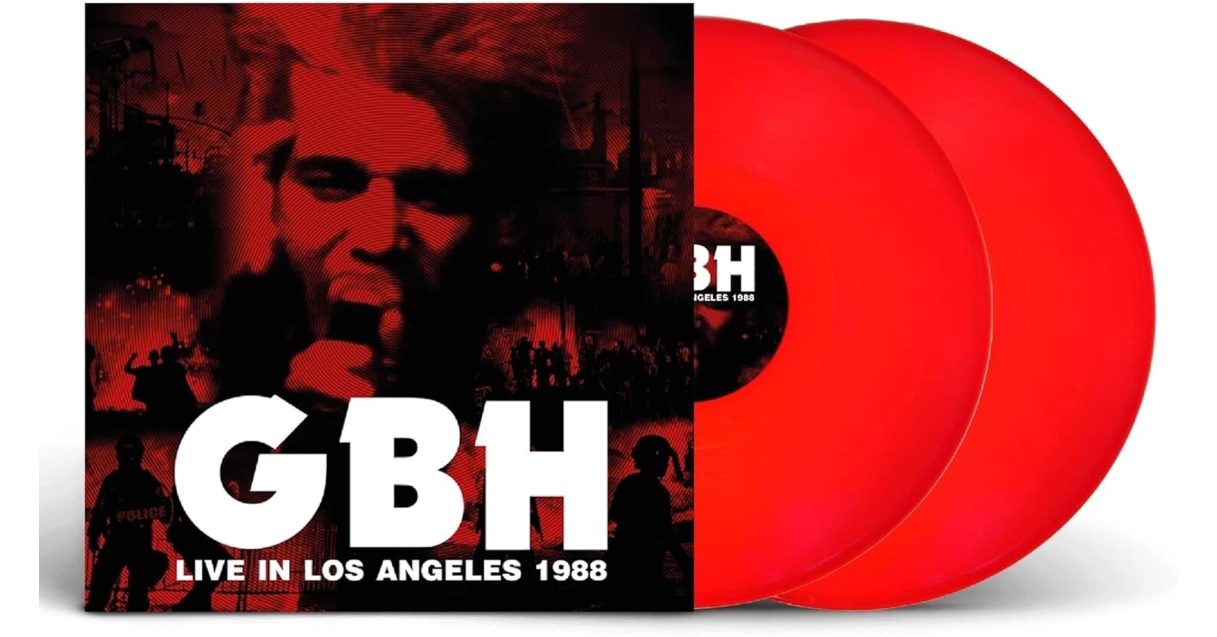 G.B.H. – Live In Los Angeles 1988 (2LP, Re, Ltd.Ed, Red vinyl) Ár