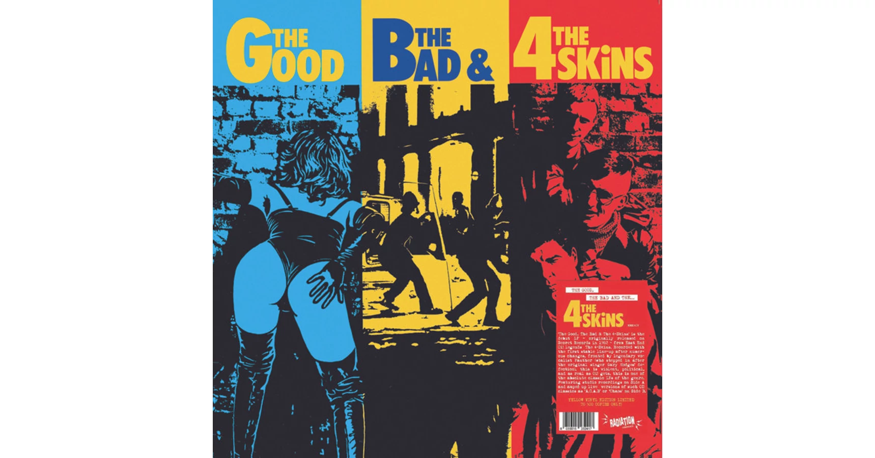 The 4 Skins ‎– The Good, The Bad & The 4 Skins (LP, Re, Ltd. Ed ...