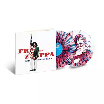 Frank Zappa – Frank Zappa For President (2LP, RSD, Ltd.Ed, Red-White-Blue vinyl)