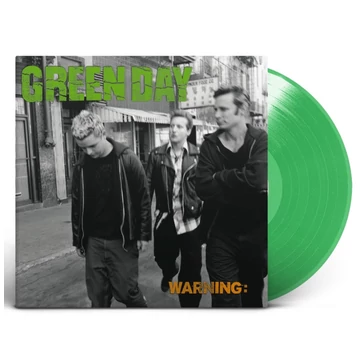 Green Day – Warning: (LP, Re, Ltd.Ed, Flourescent Green vinyl)