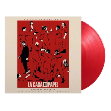 Manel Santisteban &amp; Iván M. Lacámara – La Casa De Papel [Money Heist] (2LP, Ltd.ed, Numbered, Red vinyl)