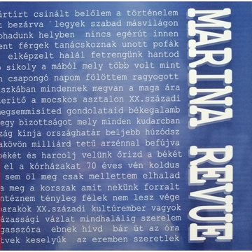 Marina Revue – Sikoly A Mából (LP, Re, Ltd.Ed, Numb)
