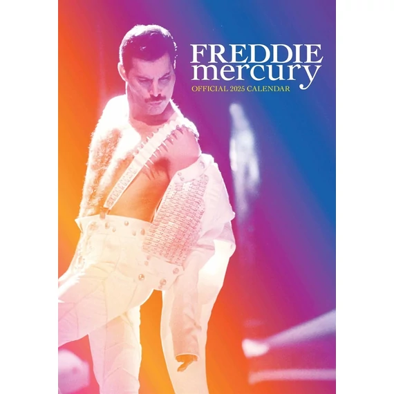 Freddie Mercury :: 2025-ös falinaptár [A3]