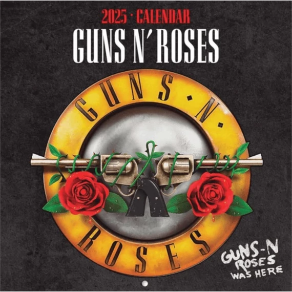 Guns N' Roses :: 2025-ös falinaptár [lemezméret]