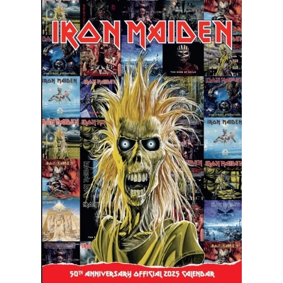 Iron Maiden :: 2025-ös falinaptár [A3]