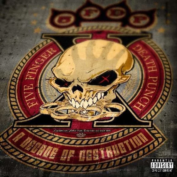 Five Finger Death Punch ‎– A Decade Of Destruction (2LP, Comp, Gatefold)