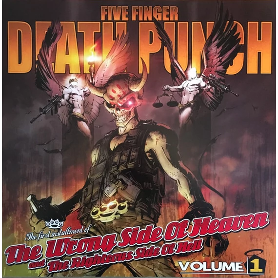 Five Finger Death Punch ‎– The Wrong Side Of Heaven And The Righteous Side Of Hell, Volume 1 (2LP, Re)