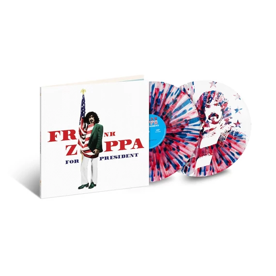 Frank Zappa – Frank Zappa For President (2LP, RSD, Ltd.Ed, Red-White-Blue vinyl)