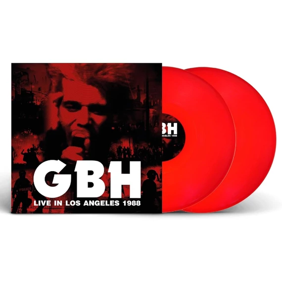 G.B.H. – Live In Los Angeles 1988 (2LP, Re, Ltd.Ed, Red vinyl) Ár
