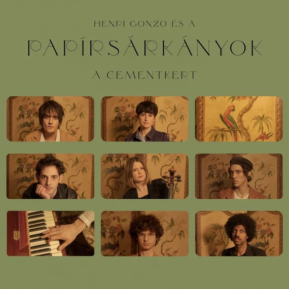 Henri Gonzo és a Papírsárkányok – A Cementkert (LP)