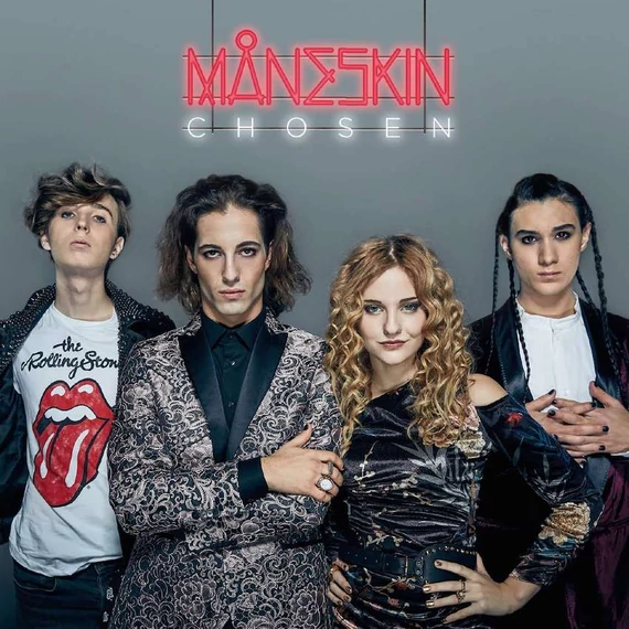 Måneskin ‎– Chosen (EP, Re, Ltd., Transparent Blue vinyl)