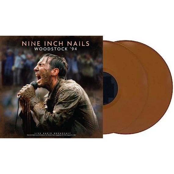 Nine Inch Nails – Woodstock '94 (2LP, Ltd.Ed, Bootleg, 180g, Brown vinyl)