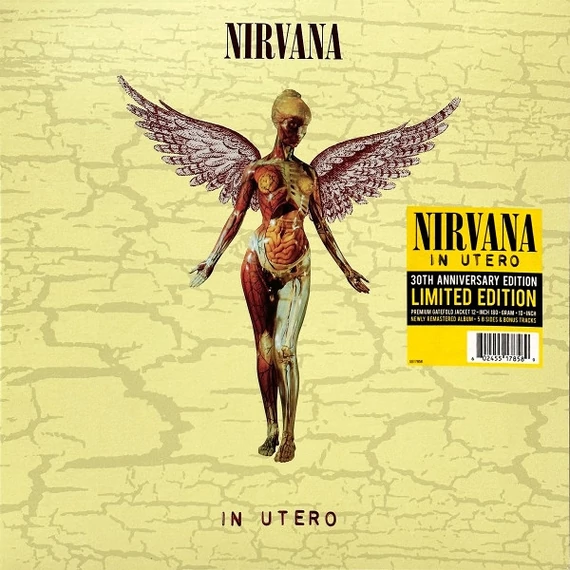 Nirvana – In Utero (LP + 10'', Remastered, Gatefold, 30th ann., Ltd.Ed, 180g)