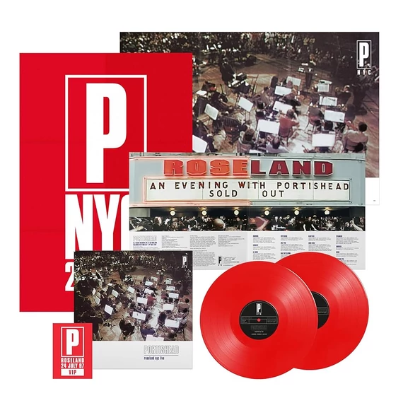 Portishead – Roseland NYC Live (2LP, Re, RM, Ltd.Ed, 25th ann., Red vinyl)
