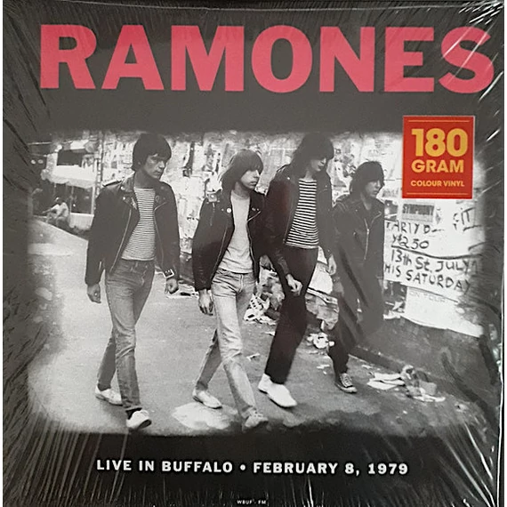 Ramones ‎– Live In Buffalo, February 8, 1979 (LP, Unofficial, Green vinyl, 180g)