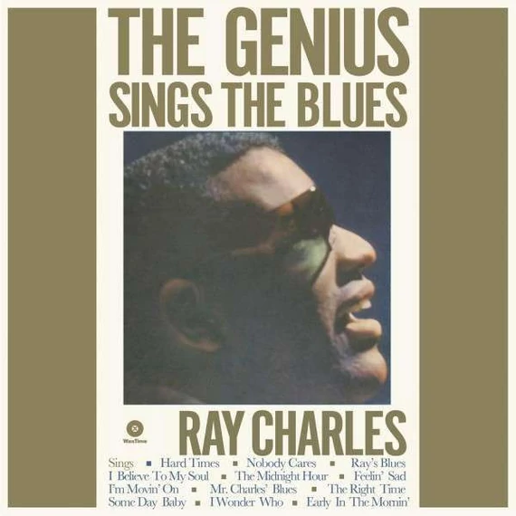 Ray Charles ‎– The Genius Sings the Blues (LP, Ltd., Re, Green vinyl)