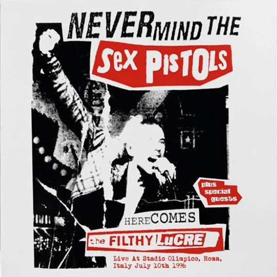 Sex Pistols ‎– Live At Stadio Olimpico, Roma, Italy July 10th 1996 (LP, Re, Ltd. Ed, Green vinyl)