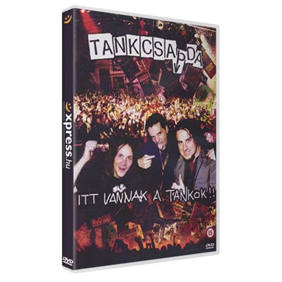 Tankcsapda ‎– Itt vannak a Tankok! (DVD)