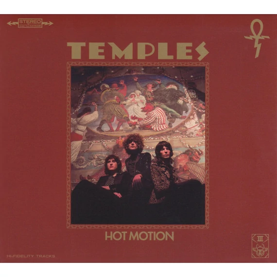 Temples – Hot Motion (LP, Ltd.Ed, Transp. red &amp; black marble vinyl)