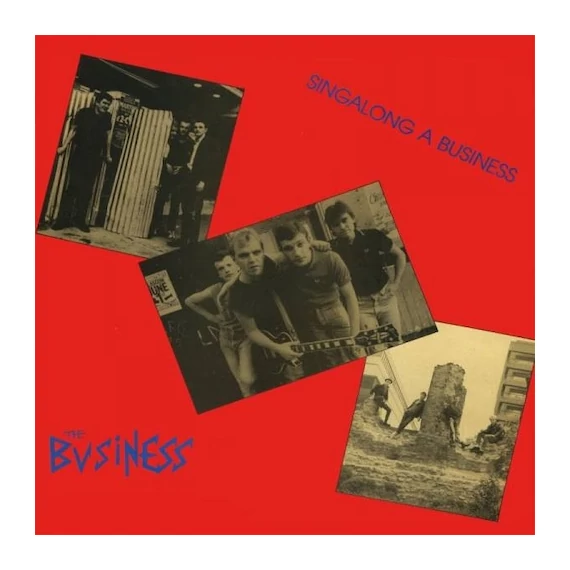 The Business – Singalong A Business (LP, Comp, Re, Clear-Black Smoke vinyl)