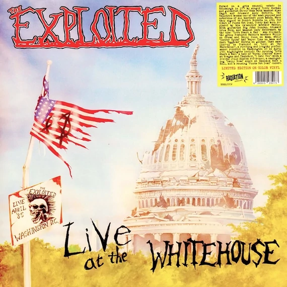 The Exploited – Live At The Whitehouse (LP, Re, Ltd.Ed, Color vinyl)