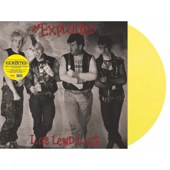 The Exploited ‎– Live Lewd Lust (LP)