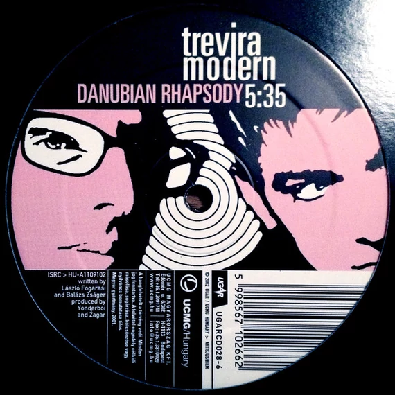 Trevira Modern ‎– Dakkaragada / Danubian Rhapsody (10&quot;, Ltd.)