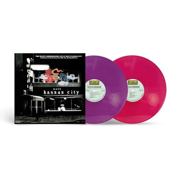 The Velvet Underground – Live At Max's Kansas City (2LP, Re, Remast., Exp.Ed., Orchid &amp; Magenta vinyl)