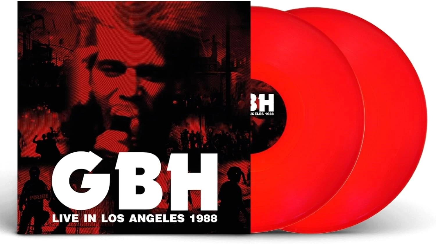 G.B.H. – Live In Los Angeles 1988 (2LP, Re, Ltd.Ed, Red vinyl) Ár